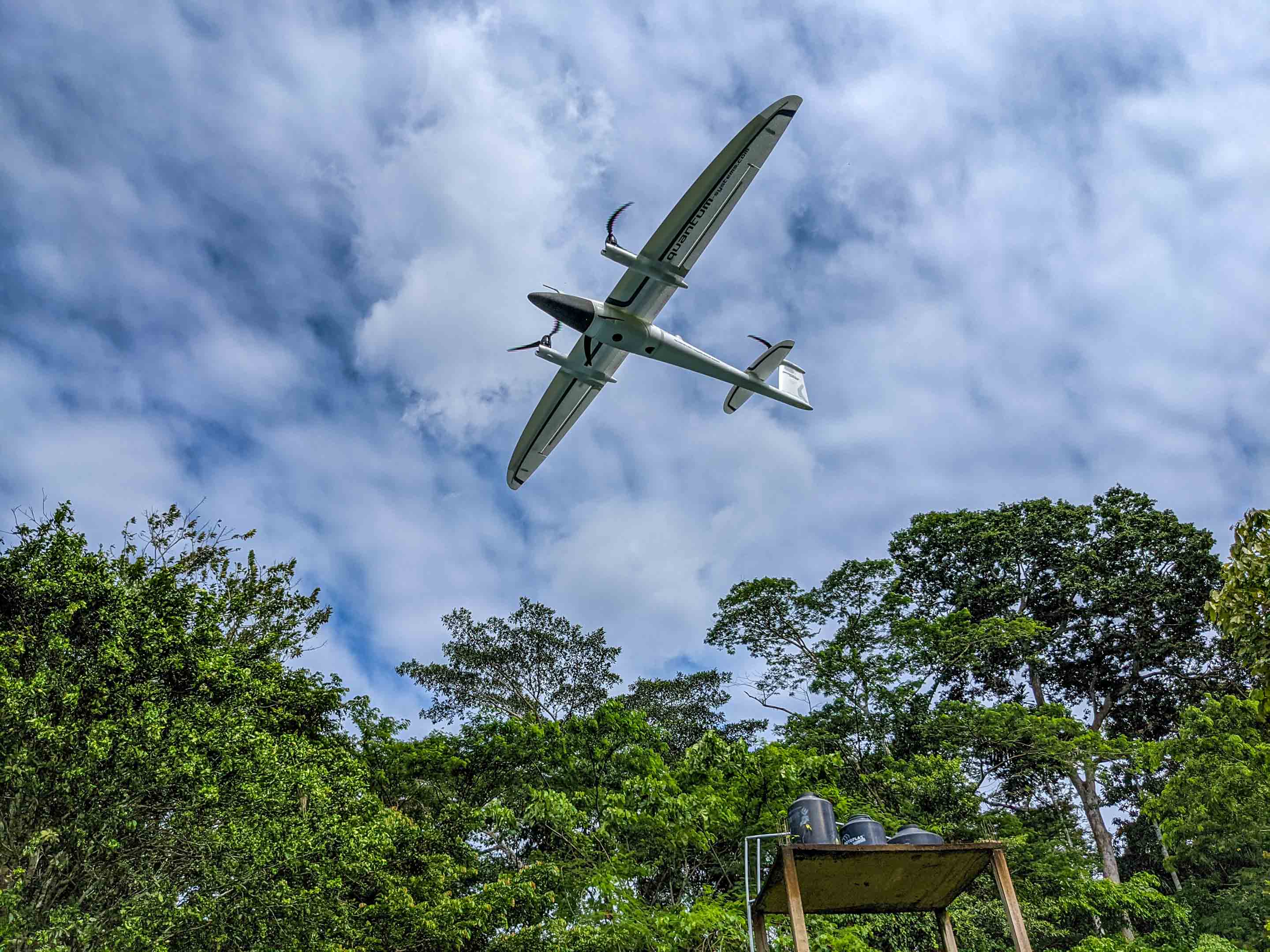Environmental protection through drones Peru